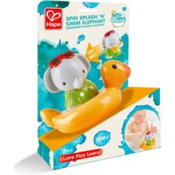 Hape Elefante da bagno girevole 1 St