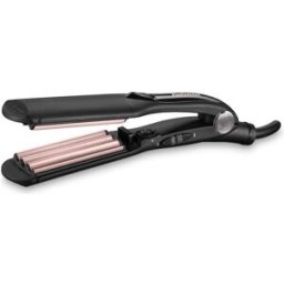 BaByliss The Crimper Piastra texturizzante Caldo Nero, Rosa 1,8 m 1 St
