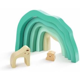 Hape Blocchi impilabili orsi polari nell'Artico 1 St