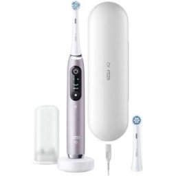 Braun Oral-B iO Series 9n Adulto Spazzolino rotante-oscillante Rosa 1 pz da denti
