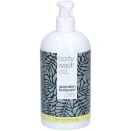 Australian Bodycare Olio di tea tree per la cura del corpo + gel doccia al mirto e limone 500 ml Gel