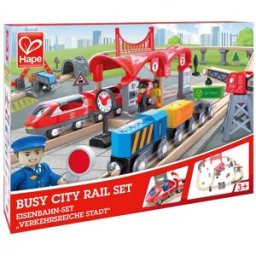 Hape Set ferroviario Città trafficata 1 pz