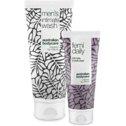 Australian Bodycare Gel e sapone australiano per la cura del corpo macchie rosse, brufoli puntini sul glande 300 ml Set