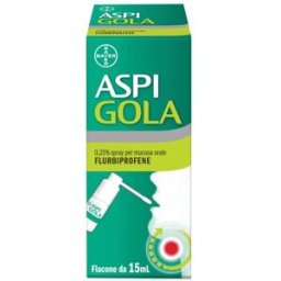 ASPI GOLA*spray mucosa orale 15 ml 0,25%