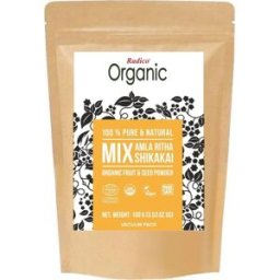 Radico organic - Polvere di Amla, Ritha e Shikakai 100 g