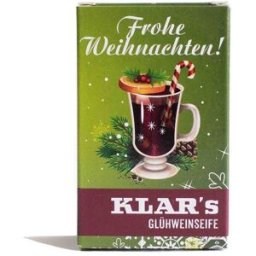 Klar Seifen Klar-Seifen - Sapone di Natale Klar's al vin brulé, (senza olio palma) 100 g