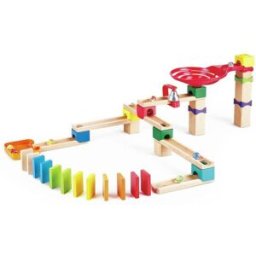 Hape Pista di biglie a due corsie con Domino 1 St