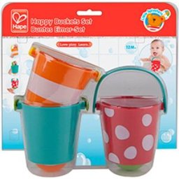 Hape Set di secchi colorati 1 pz
