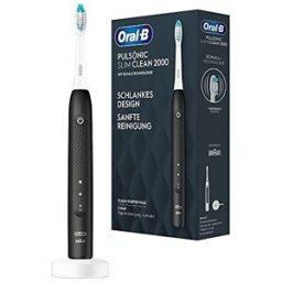 Braun Oral-B Spazzolino Elettrico Pulsonic Slim Clean 2000 Nero 1 pz da denti
