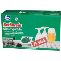 Dr. Becher Dottore BEAKER BECHARIN Glasses Rinse, 750G Pacchetto (750 g) 0,75 kg Detergente