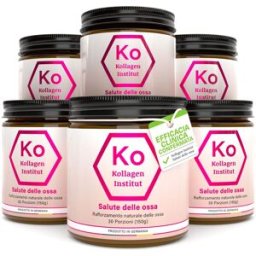 Kollagen Institut polvere di collagene per la salute delle ossa 6x150 g Polvere