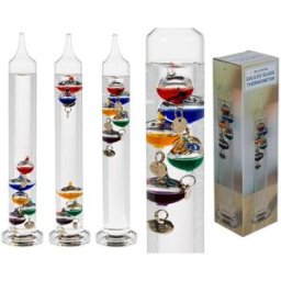 Out of the Blue Termometro di Galileo in vetro , H: 1 St