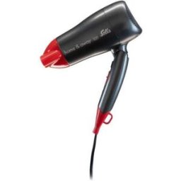 Solis Home Away asciuga capelli 1800 W Nero, Rosso 1 St