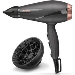 BaByliss Smooth Pro 2100 asciuga capelli W Nero, Oro rosa 1 St