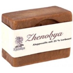 Zhenobya - Sapone di Aleppo biologico con il 25% olio alloro 200 g