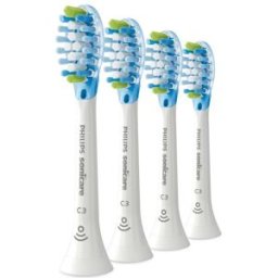 Philips Sonicare C3 Premium Plaque Defence HX9044/17 4x Testine bianche per spazzolino sonico 1 St