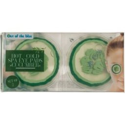 Out of the Blue Maschere per occhi caldo/freddo Spa in design a cetriolo 1 St