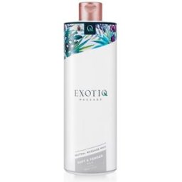Exotiq Latte per massaggi morbidi e teneri - 500ml 0,5 l da massaggio