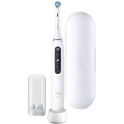 Braun Oral-B iO Series 5 Adulto Spazzolino rotante-oscillante Bianco 1 pz da denti