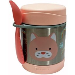 Skip Hop Contenitore termico in acciaio inossidabile Zoo Gatto 1 St