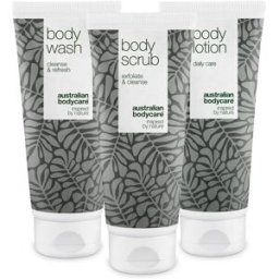 Australian Bodycare Tre prodotti per brufoli, pelle impura e punti neri su schiena glutei 600 ml Cure del corpo