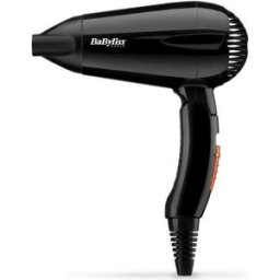 BaByliss Travel Dry 2000 asciuga capelli W Nero 1 St