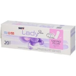 Seni Assorbente per incontinenza Lady Slim micro plus, 1 confezione = 20 pezzi pz Solette