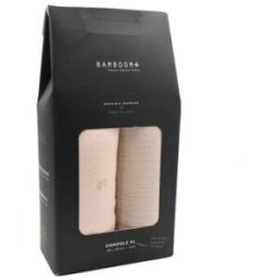 Swaddle Muslin XL Multiuso Bamboom 2 Pezzi 120x120 cm Branches