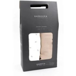 Swaddle Muslin XL Multiuso Bamboom 2 Pezzi 120x120 cm Fishes/Brazilian Sand