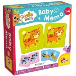 Lisciani 80045 Carta da gioco Memoria 1 St