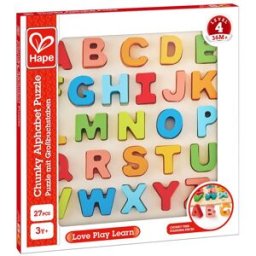 Hape Puzzle con lettere maiuscole 1 St