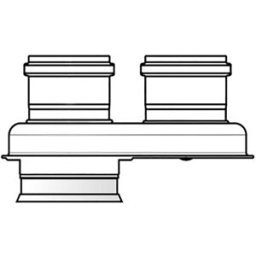 Ariston SDOPPIATORE FUMI 3318034 PER SCALDABAGNI GAS SERIE NEXT EVO X
