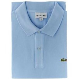 Lacoste Polo maniche corte AZZURRO CHIARO 7