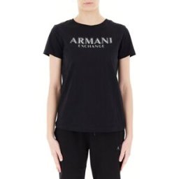 Armani Exchange T-shirt girocollo NERO M