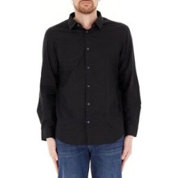 Armani Exchange Camicia maniche lunghe NERO XXL