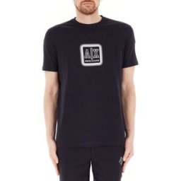 Armani Exchange T-shirt girocollo BLU NOTTE XL