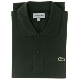 Lacoste Polo maniche corte VERDE SCURO 8