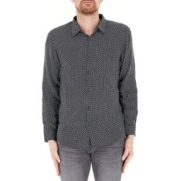 Armani Exchange Camicia in viscosa ANTRACITE XXL