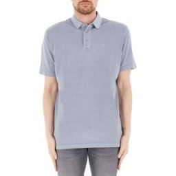 Armani Exchange Polo in cotone AZZURRO POLVERE XL