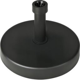 Outsunny Base per Ombrellone da Giardino in Plastica PP Nero, Fino a 18kg, Ø45x33 cm, Robusta e Elegante Aosom