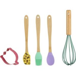 KASANOVA Set 4 accessori pasticceria silicone con formina fiore