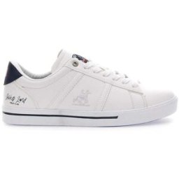 U.S.GRAND POLO Sneakers Bianche con Dettagli Blu a Contrasto U.S. POLO CLUB SUMMY LTX 40