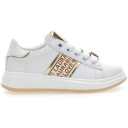 Sneakers Bianche con Logo Dorato LAURA BIAGIOTTI L8945 31