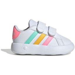 Sneakers Primi Passi Bianche con Velcro ADIDAS GRAND COURT 2.0 CF I 23