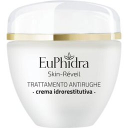 ZETA FARMACEUTICI SpA Euphidra Skin Réveil Crema Viso Antirughe - Crema idrorestitutiva per pelli normali e secche - 40 ml
