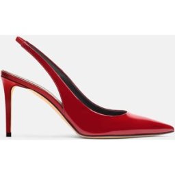 Scarosso Sutton Red Patent - Donna Décolleté Rosso - Vernice 37,5
