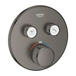 Grohe Grohtherm Smartcontrol Miscelatore Termostatico Doccia Parte Esterna A 2 Vie Grigio Antracite Codice Prod: 29119al0