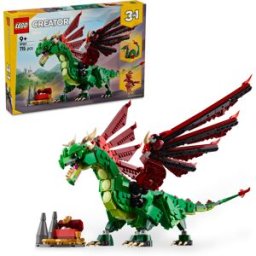 Lego Drago medievale Creator 3 in 1