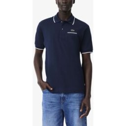 LACOSTE POLO PIQUET CON TASCHINO