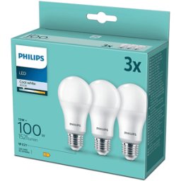 Philips Lampadina LED 3xGoccia 100W luce fredda